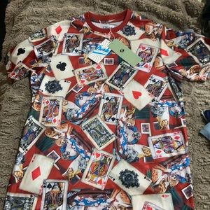 Fresh T-Shirt with Card pattern